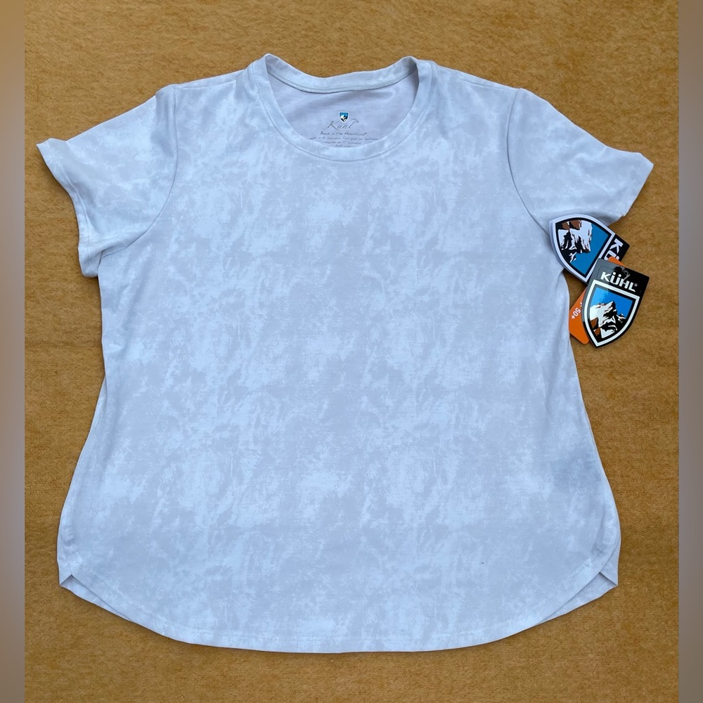 KUHL Konstance White Print Shirt- Women’s
